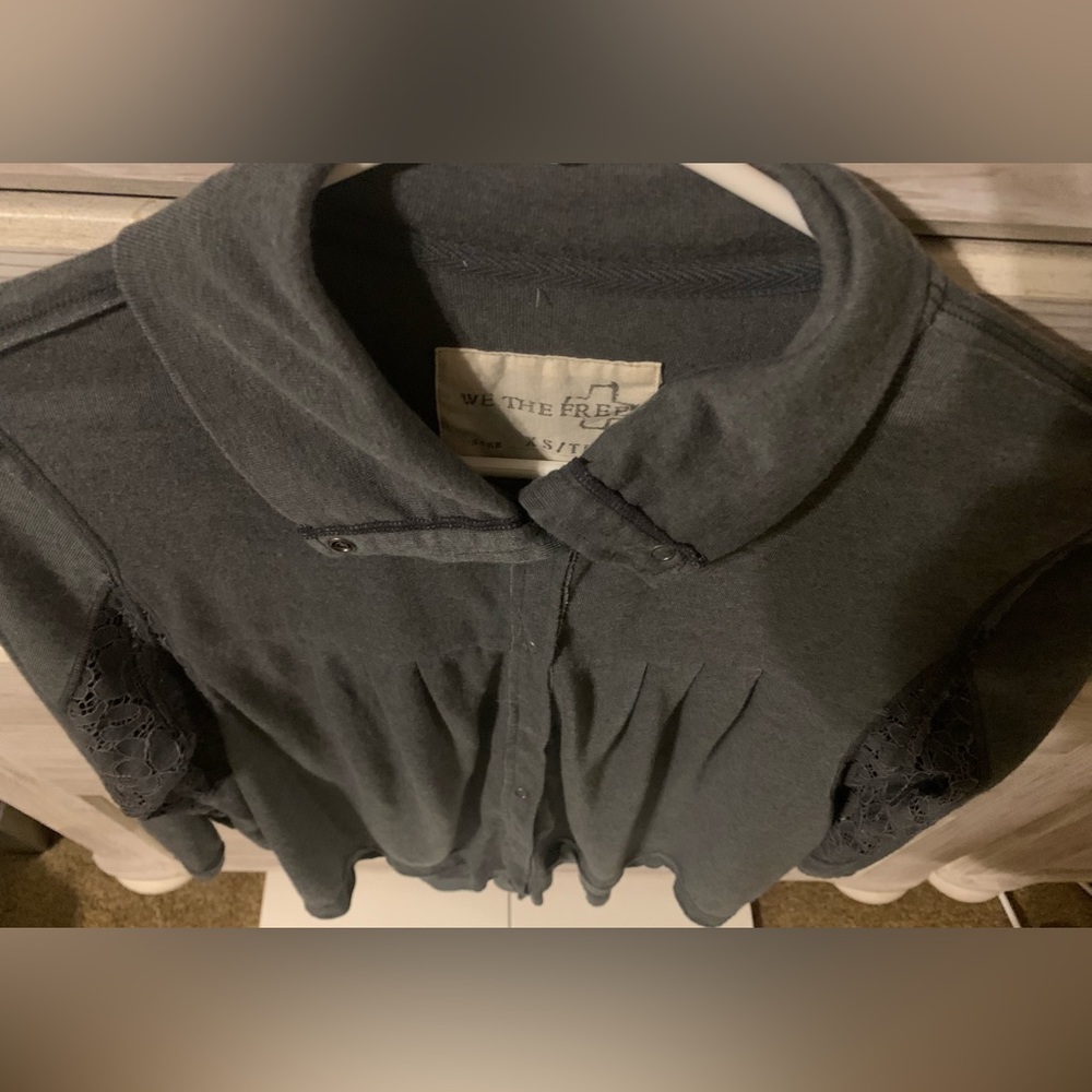 We The Free Snap Button Flowy Top - Picture 4 of 5